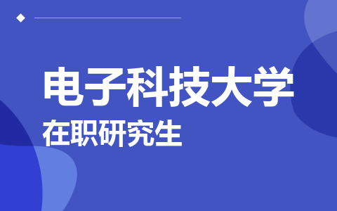 电子科技大学在职研究生