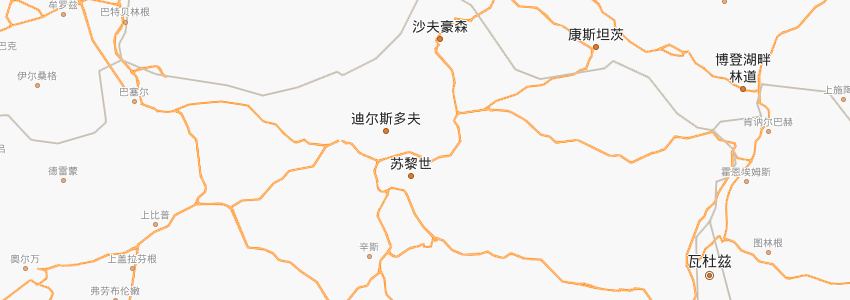 瑞士中央管理大学学校地图