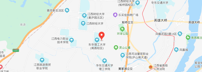 东华理工大学学校地图